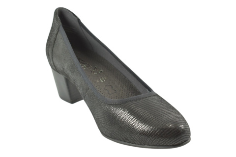 CAPRICE 22308-41 010 black reptaile