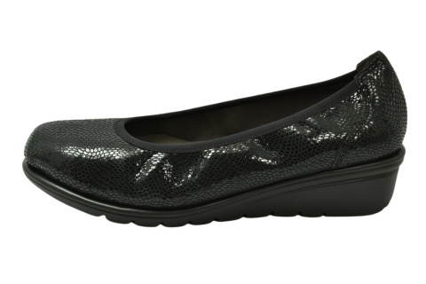 CAPRICE 22101-41 010 black reptaile