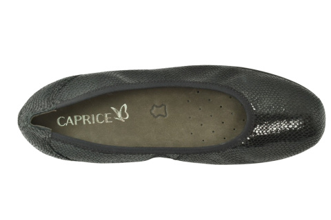 CAPRICE 22101-41 010 black reptaile
