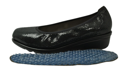 CAPRICE 22101-41 010 black reptaile