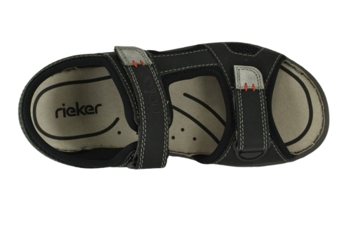 RIEKER 26156-02 sandał czarny męskie