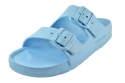 GENUINS G106696 klapki damskie/kolor celeste