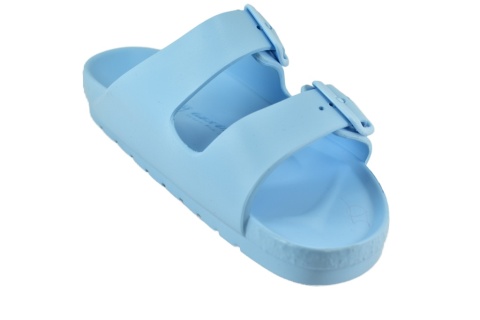 GENUINS G106696 klapki damskie/kolor celeste